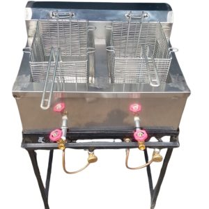 Commercial Double Gas Fryer