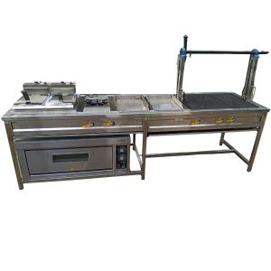 Commercial Multi-Function Gas & Electric Cooking Unit