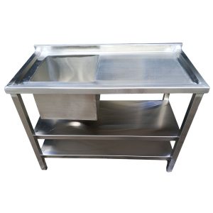 Commercial Stainless Steel Single Sink