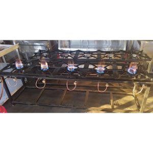 Mild Steel Five-Burner Gas Cooker