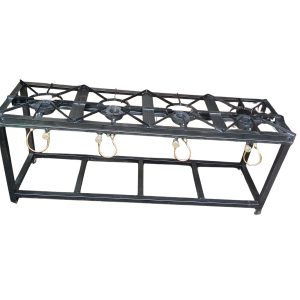 Mild Steel Four-Burner Gas Cooker