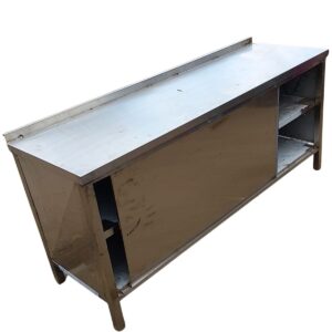 Stainless Steel 5-Feet Table Cabinet