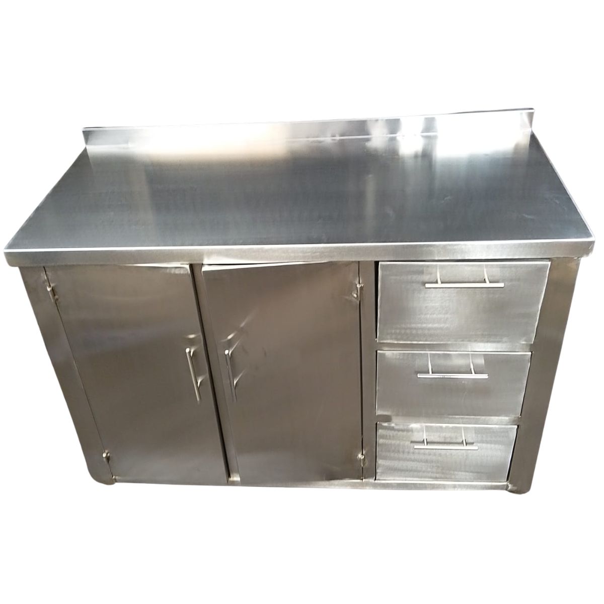 Stainless Steel Cabinet with Drawers