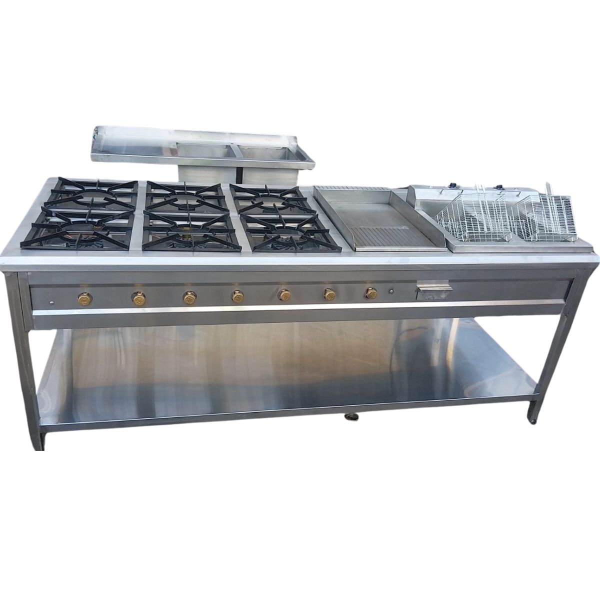 Stainless Steel Combine Unit Cooker