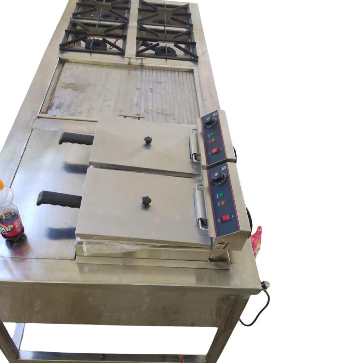 Stainless Steel Combine Unit Cooker