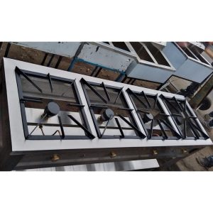 Stainless Steel Four-Burner High-Pressure Commercial Gas Cooker