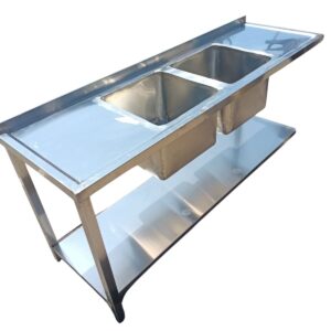 Stainless Steel Heavy Duty Double Sink