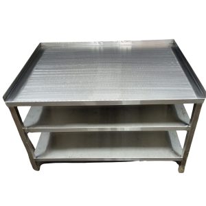 Stainless Steel Spacious Bakery Table