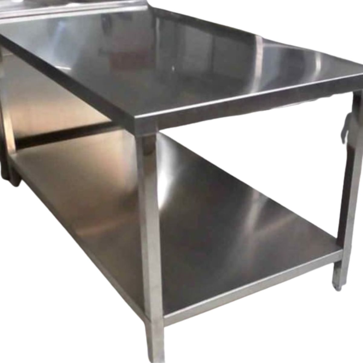Stainless Steel Spacious Commercial Working Table